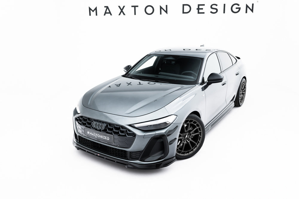 Frontlippe / Frontsplitter / Frontansatz für Audi A5 S-Line B10 Limousine / Avant von Maxton Design