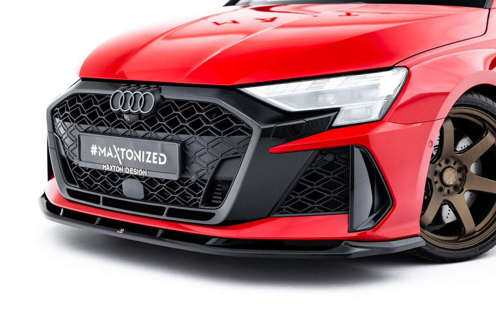Frontlippe / Frontsplitter / Frontansatz V.1 für Audi RS3 8Y Facelift von Maxton Design