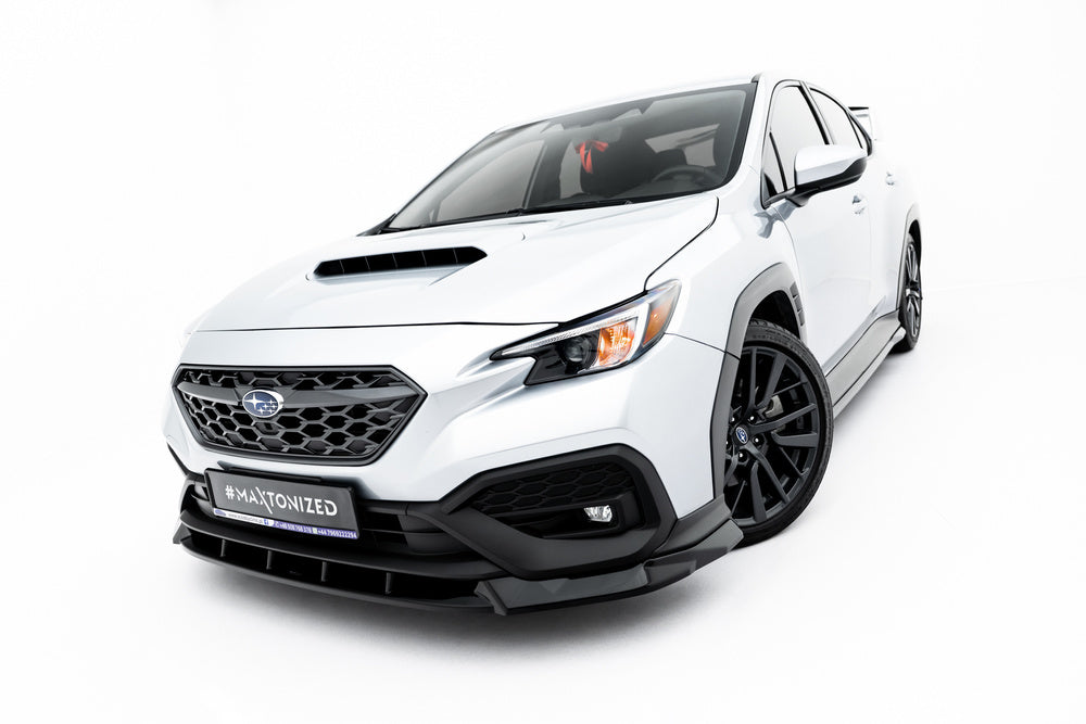 Frontlippe / Frontsplitter / Frontansatz V.1 für Subaru WRX STI Mk2 von Maxton Design