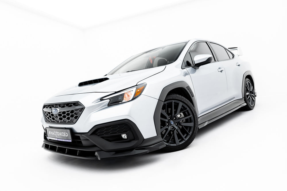 Frontlippe / Frontsplitter / Frontansatz V.1 für Subaru WRX STI Mk2 von Maxton Design
