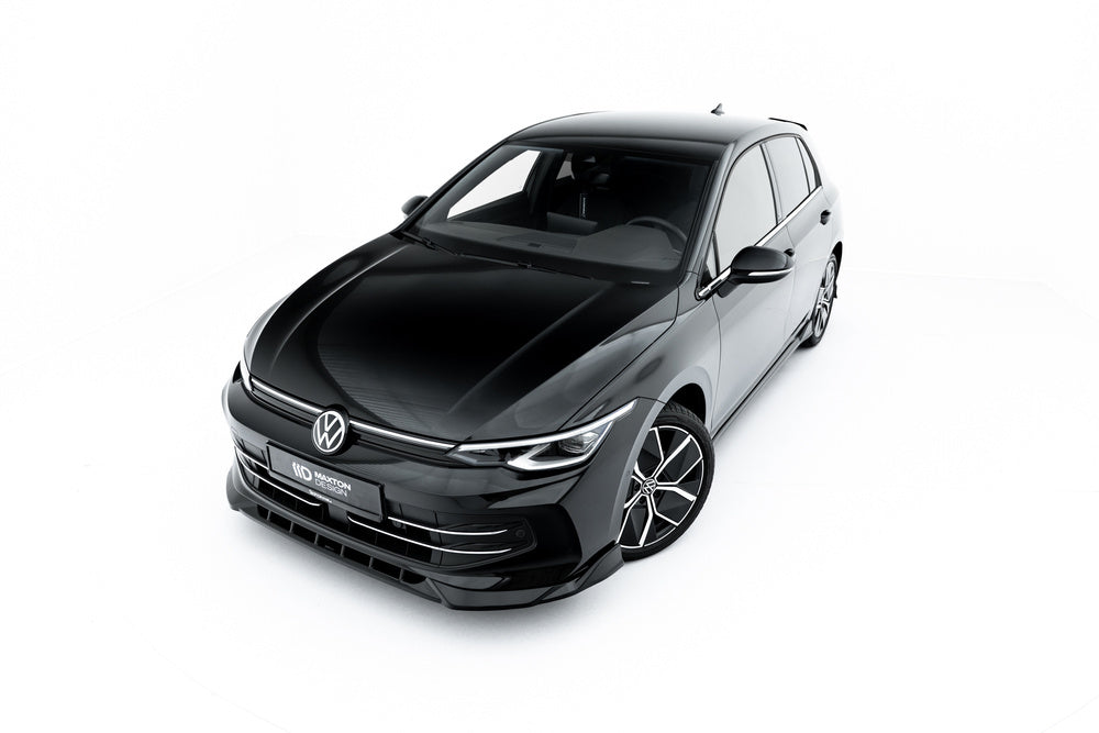 Frontlippe / Frontsplitter / Frontansatz V.1 für Golf Mk8 Facelift von Maxton Design
