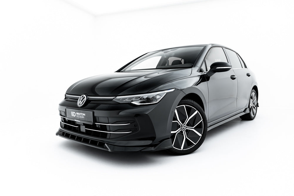 Frontlippe / Frontsplitter / Frontansatz V.1 für Golf Mk8 Facelift von Maxton Design