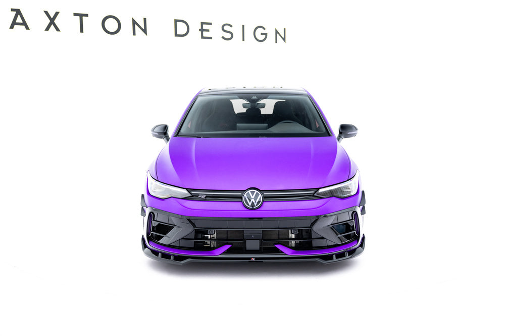Frontlippe / Frontsplitter / Frontansatz V.1 für VW Golf R Mk8 Facelift von Maxton Design