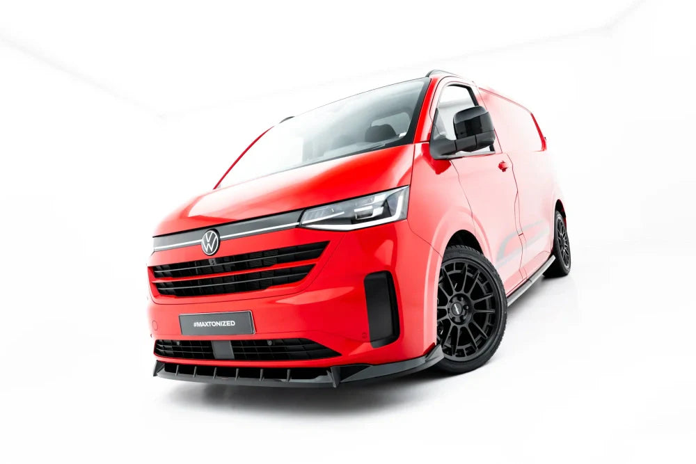 Frontlippe / Frontsplitter / Frontansatz V.1 für VW Transporter T7 von Maxton Design