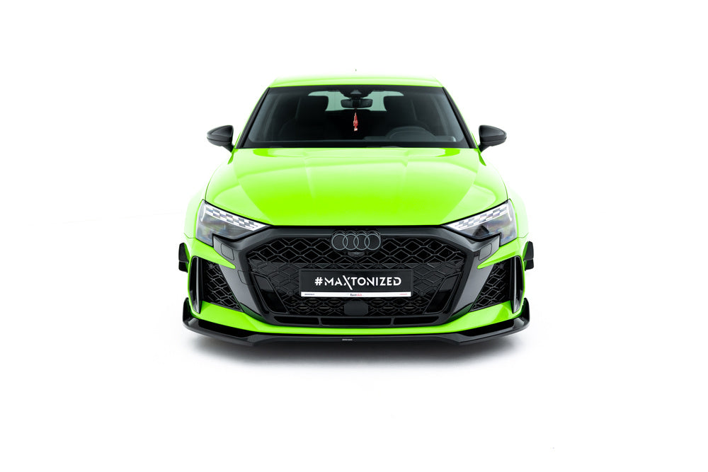 Frontlippe / Frontsplitter / Frontansatz V.2 für Audi RS3 Sportback 8Y Facelift von Maxton Design