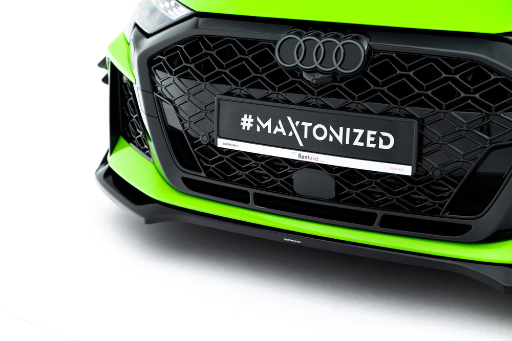 Frontlippe / Frontsplitter / Frontansatz V.2 für Audi RS3 Sportback 8Y Facelift von Maxton Design