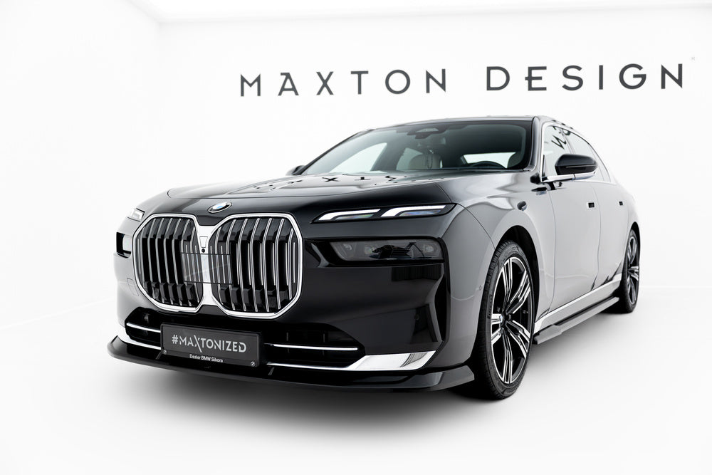 Frontlippe / Frontsplitter / Frontansatz V.2 für BMW 7 G70 von Maxton Design