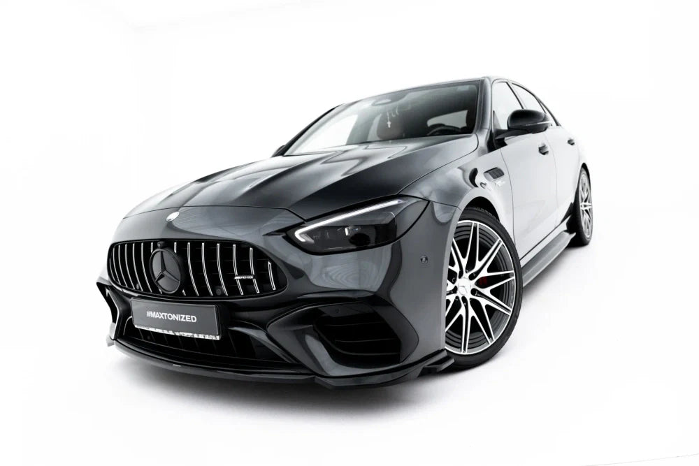 Frontlippe / Frontsplitter / Frontansatz V.2 für Mercedes-AMG C63 Limousine / T-Modell W206 / S206 von Maxton Design