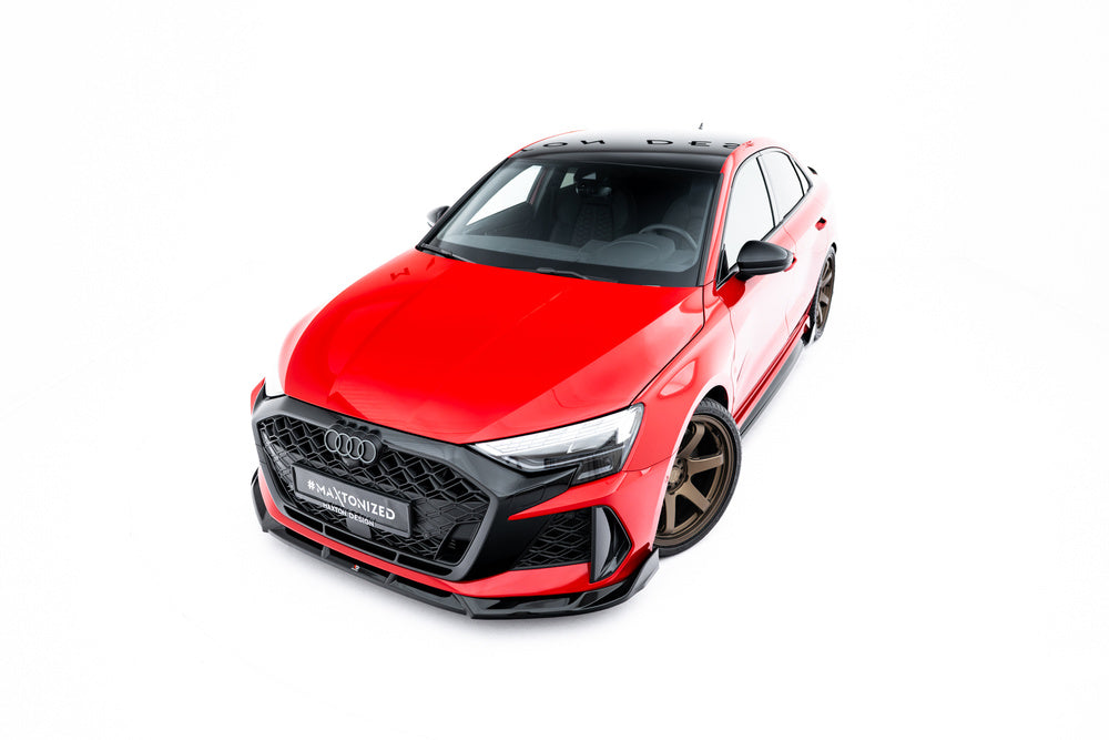 Frontlippe / Frontsplitter / Frontansatz V.3 für Audi RS3 8Y Facelift von Maxton Design
