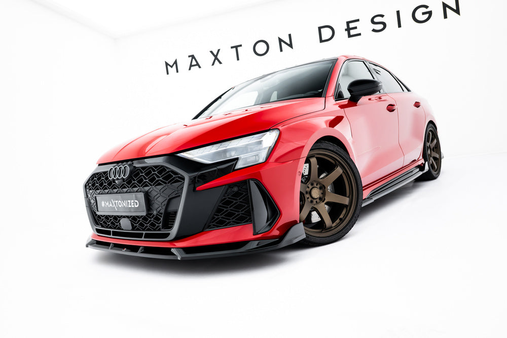 Frontlippe / Frontsplitter / Frontansatz V.3 für Audi RS3 8Y Facelift von Maxton Design