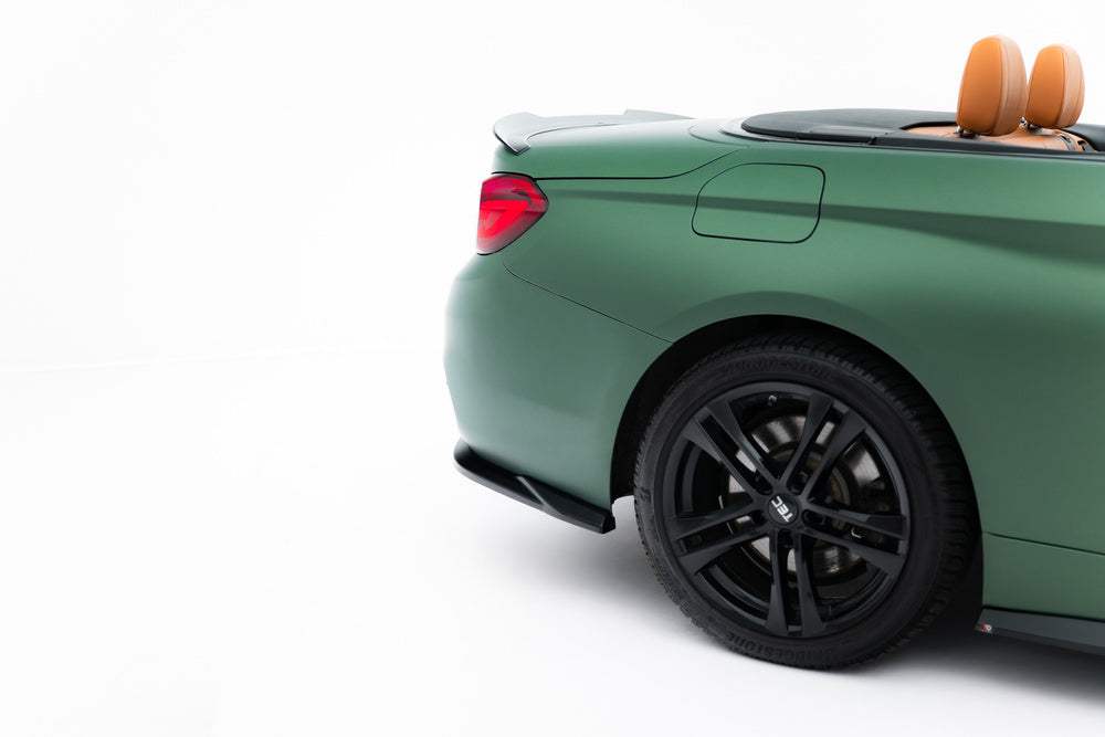 Seitliche Heck Diffusor Erweiterung für BMW 4 Cabrio / Coupe F33 / F32 von Maxton Design