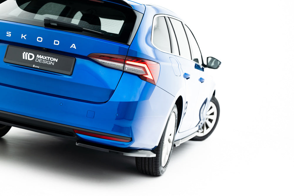 Seitliche Heckdiffusor Erweiterung für Skoda Octavia Liftback / Combi Mk4 Facelift von Maxton Design