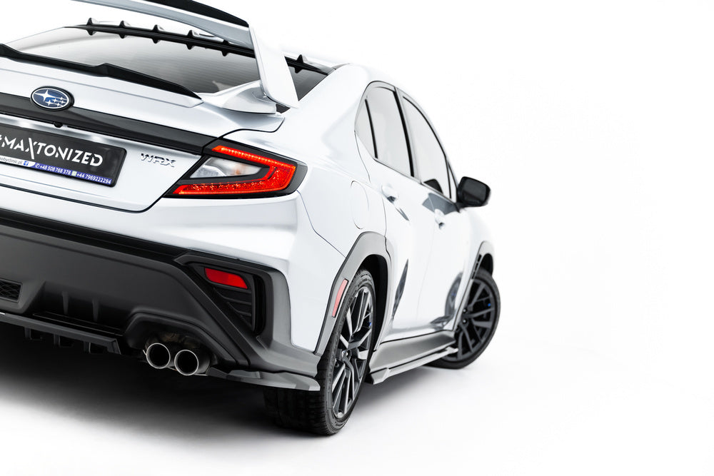 Seitliche Heck Diffusor Erweiterung für Subaru WRX STI Mk2 von Maxton Design