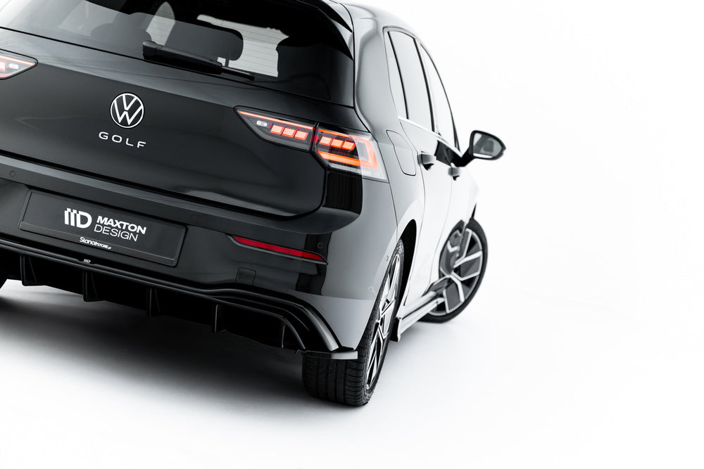 Seitliche Heck Diffusor Erweiterung für VW Golf Mk8 Facelift von Maxton Design
