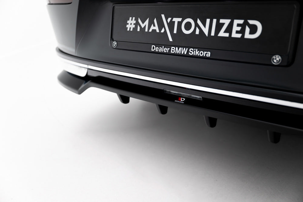 Zentraler Hinterer Splitter für BMW 7 G70 von Maxton Design