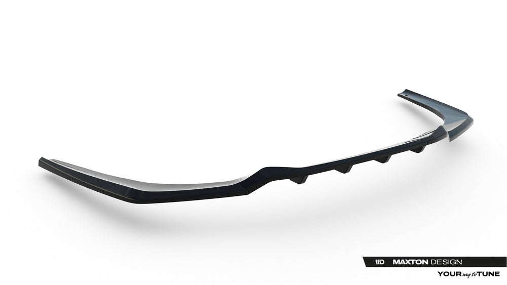 Heck Diffusor Erweiterung mit vertikalem Balken für BMW 8 Coupe M-Pack G15 von Maxton Design