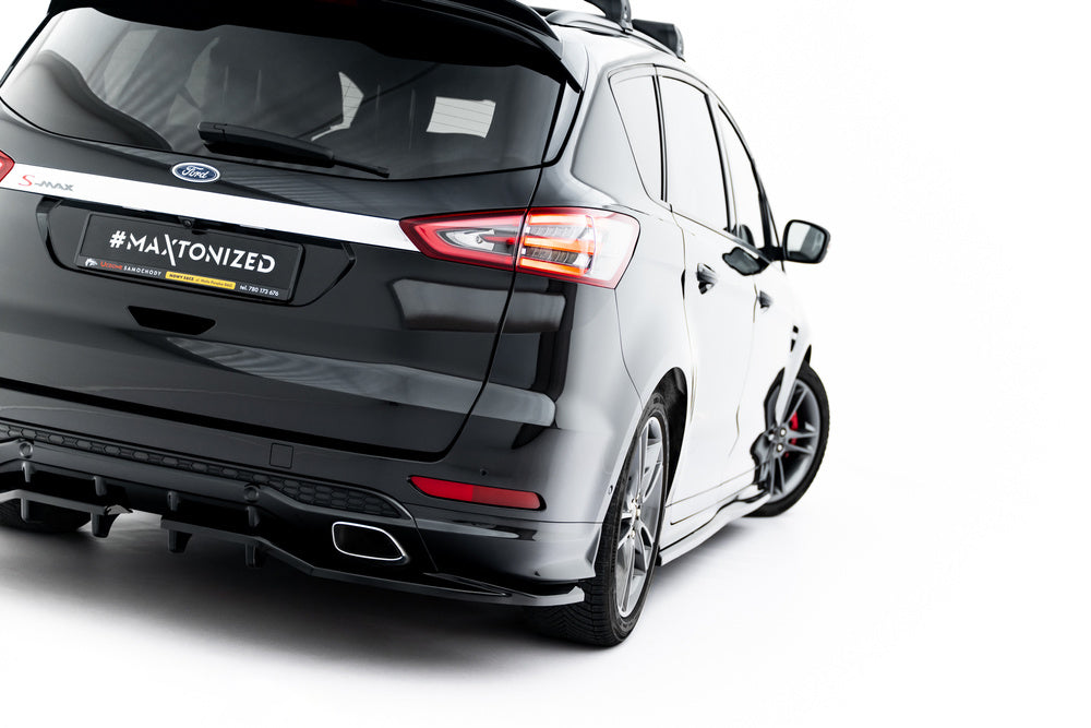 Zentraler Hinterer Splitter für Ford S-Max ST-Line Mk2 Facelift von Maxton Design