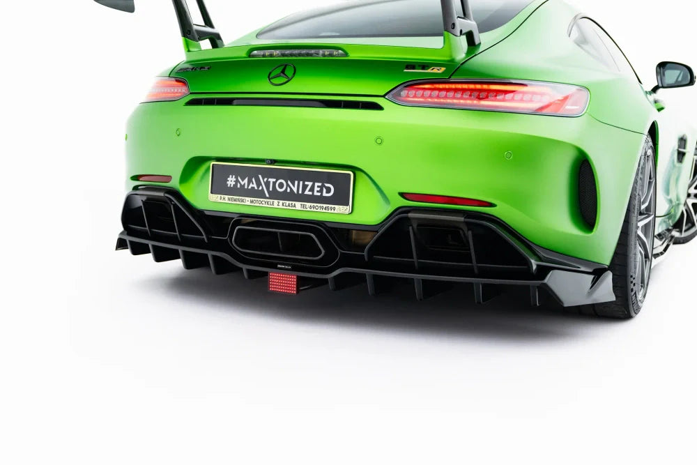 Heckdiffusor Ansatz + LED Mercedes-AMG GT R C190 Facelift von Maxton Design