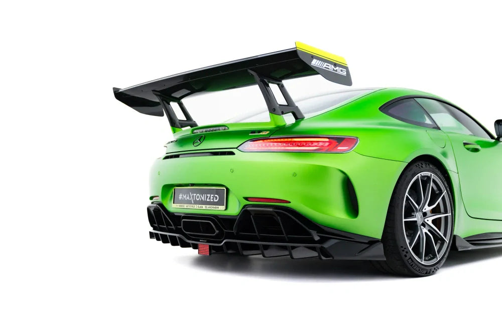 Heckdiffusor Ansatz + LED Mercedes-AMG GT R C190 Facelift von Maxton Design