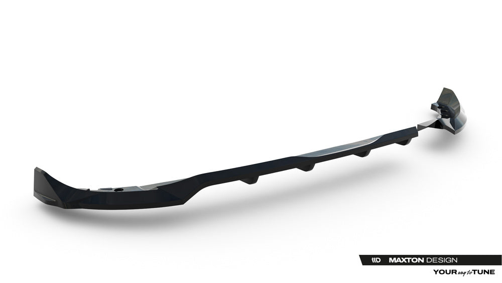 Zentraler Hinterer Splitter für Opel Corsa F Facelift (Mk6 Facelift) von Maxton Design