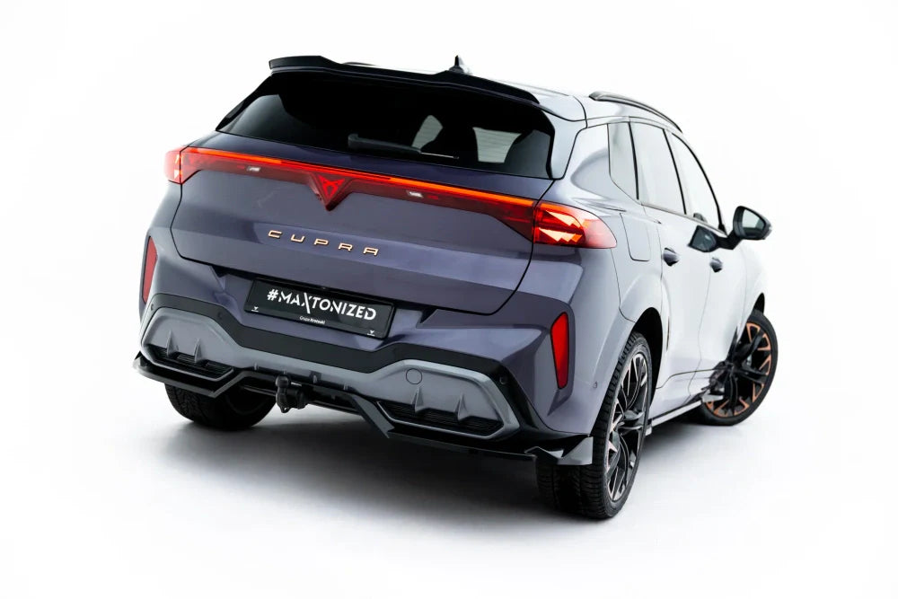 Zentraler Hinterer Splitter V.3 für Cupra Terramar Mk1 mit Anhängerkupplung von Maxton Design