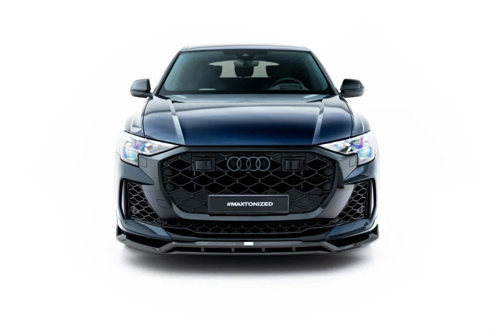 Carbon Frontlippe / Frontsplitter / Frontansatz für Audi RSQ8 Mk1 Facelift von Maxton Design