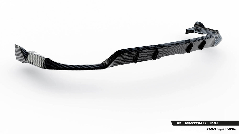 Carbon Zentraler Hinterer Splitter für BMW X5 M-Paket G05 von Maxton Design