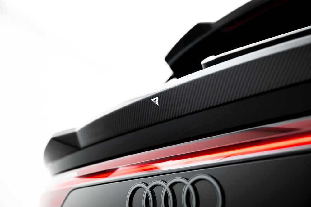 Carbon Spoiler Cap unter Heckscheibe für Audi SQ8 / Q8 S-Line Mk1 Facelift von Maxton Design