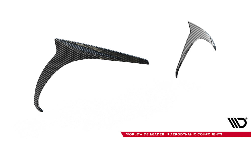 Carbon-Canards für Heckstoßfänger passend für Mercedes-AMG GT 63 C192 von Maxton Design