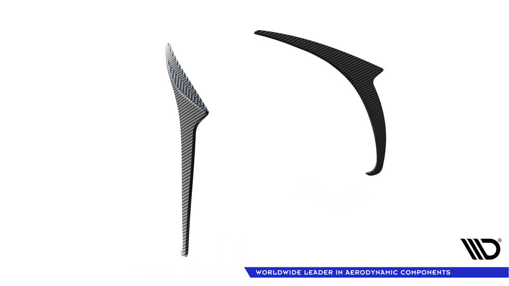 Carbon-Canards für Heckstoßfänger passend für Mercedes-AMG GT 63 C192 von Maxton Design