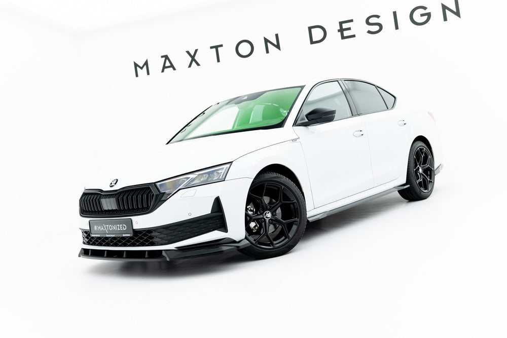 Seitenschweller Erweiterung für Skoda Octavia Sportline Liftback / Combi Mk4 Facelift von Maxton Design