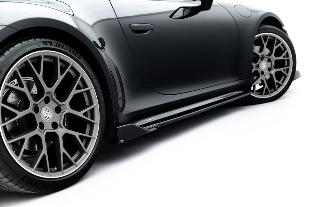 Seitenschweller Erweiterung V.2 für Porsche 911 Carrera Sport Design 992 von Maxton Design