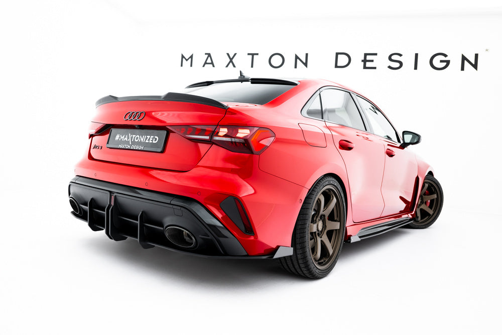 Heckdiffusor Street Pro + Flaps für Audi RS3 8Y Limousine Facelift von Maxton Design