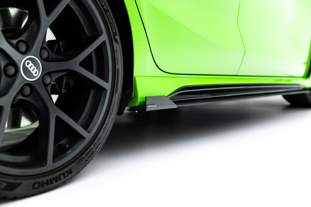 Seitenschweller Erweiterung Street Pro mit Flaps für Audi RS3 Sportback 8Y Facelift von Maxton Design