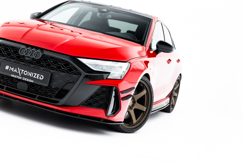 Frontlippe / Frontsplitter / Frontansatz Street Pro für Audi RS3 8Y Facelift von Maxton Design
