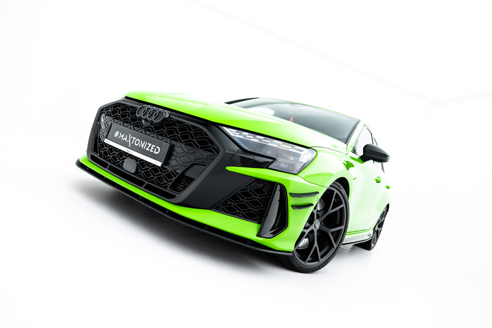 Frontlippe / Frontsplitter / Frontansatz Street Pro für Audi RS3 Sportback 8Y Facelift von Maxton Design