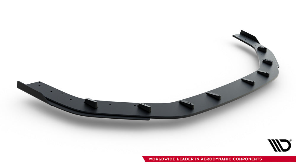 Frontlippe / Frontsplitter / Frontansatz Street Pro mit Flaps für Audi RS3 8Y Facelift von Maxton Design
