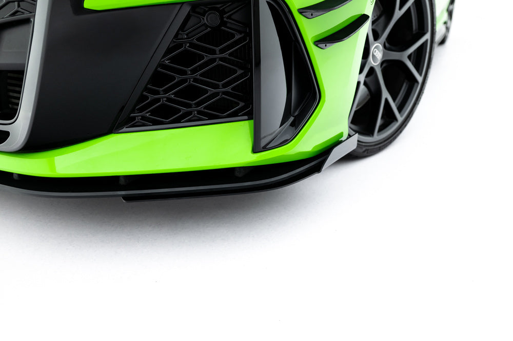 Frontlippe / Frontsplitter / Frontansatz Street Pro mit Flaps für Audi RS3 8Y Sportback 8Y Facelift von Maxton Design