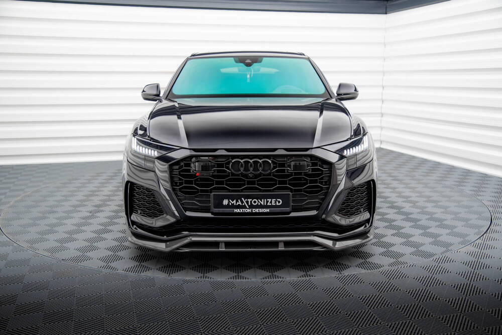 Carbon Front Lippe / Front Splitter / Frontansatz für Audi RSQ8 4M von Maxton Design