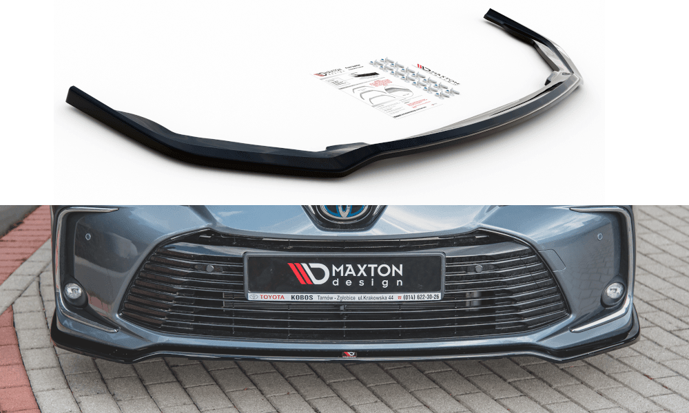 Front Lippe / Front Splitter / Frontansatz für Toyota Corolla E210 Limousine von Maxton Design