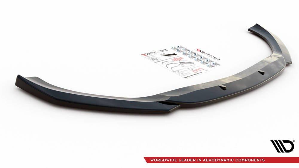 Front Splitter / Cup Schwert / Frontansatz V.1 für Mercedes-CLS AMG-Line C257 von Maxton Design