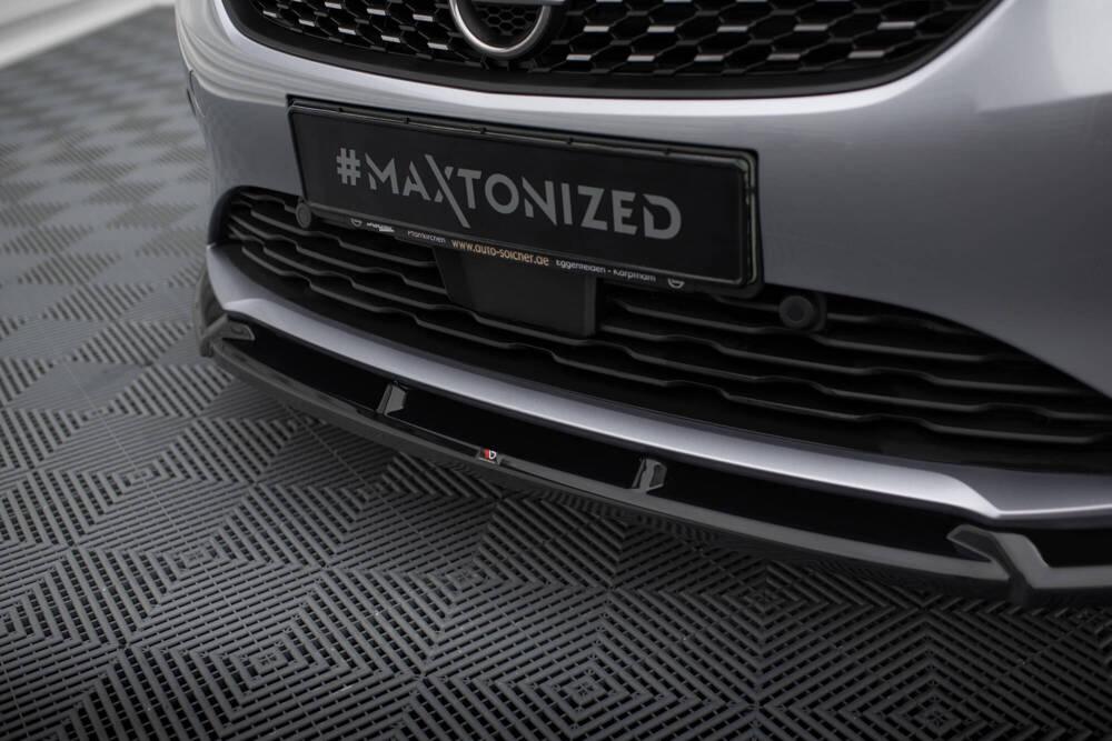 Front Lippe / Front Splitter / Frontansatz V.1 für Opel Corsa F von Maxton Design
