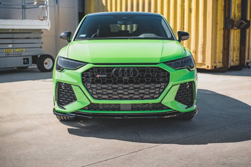 Maxton Design Front Lip / Front Splitter V.2 for Audi RSQ3 (F3)