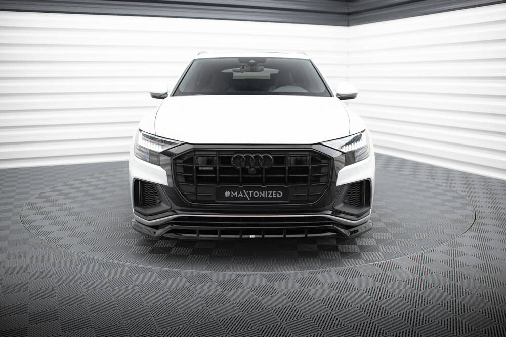 Front Lippe / Front Splitter / Frontansatz V.2 für Audi SQ8 4M von Maxton Design