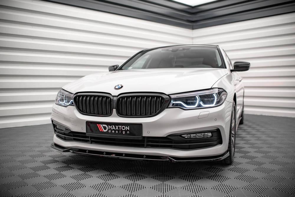 Front Lippe / Front Splitter / Frontansatz V.2 für BMW 5 G30 von Maxton Design
