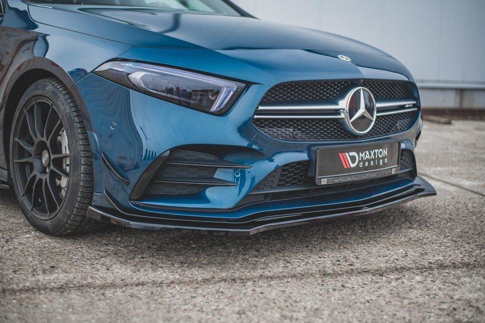Front Lippe / Front Splitter / Frontansatz V.2 Mercedes A35 AMG W177 von Maxton Design