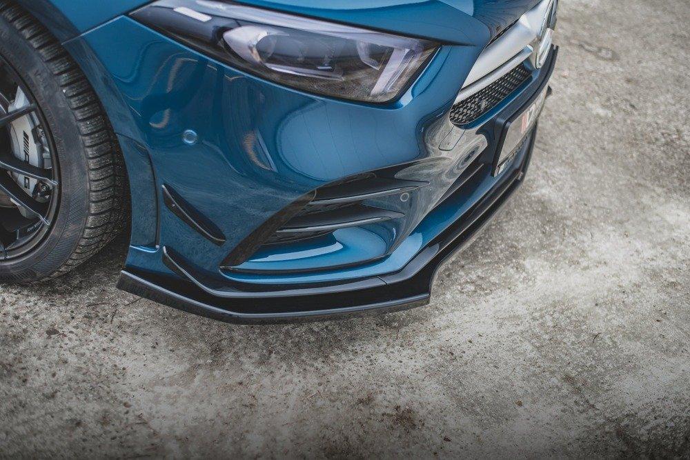 Front Lippe / Front Splitter / Frontansatz V.2 Mercedes A35 AMG W177 von Maxton Design