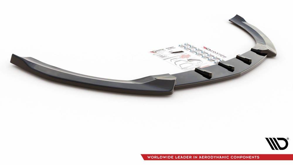 Front Lippe / Front Splitter / Frontansatz V.2 Mercedes CLA AMG-Line C118 von Maxton Design