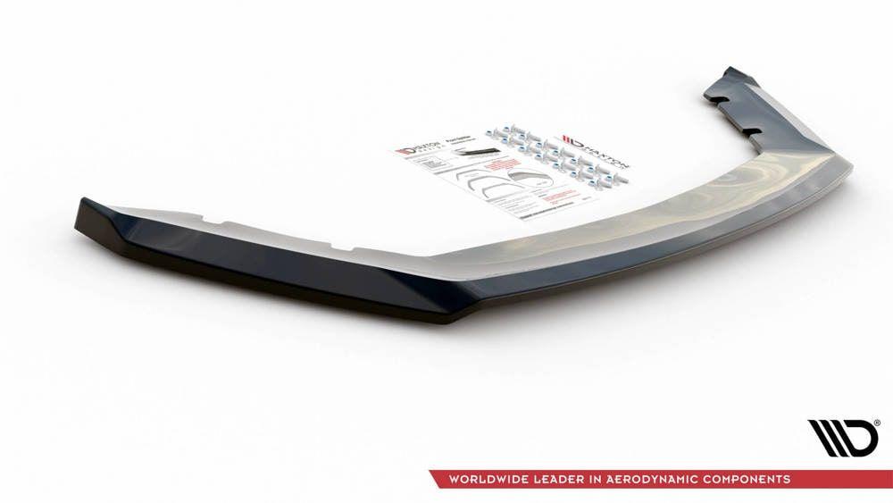 Front Splitter / Cup Schwert / Frontansatz V.2 für Seat Leon Mk3 von Maxton Design