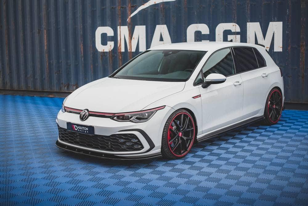 Maxton Design Frontlippe / Frontsplitter V.1 für VW Golf 8 GTI